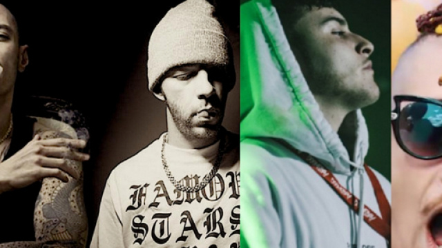 Fabri Fibra, Salmo, Tha Supreme e Dani Faiv