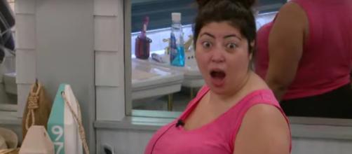 Big Brother 21's Jessica Milagros pleads her case. [Image Source: Big Brother/YouTube Screen grab]