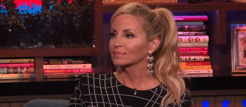Camille Grammer is seen on 'Watch What Happens Live.' [Photo via Bravo TV/YouTube]