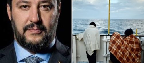 Salvini impone multe fino a 1 milione di euro a chi trasporta migranti.