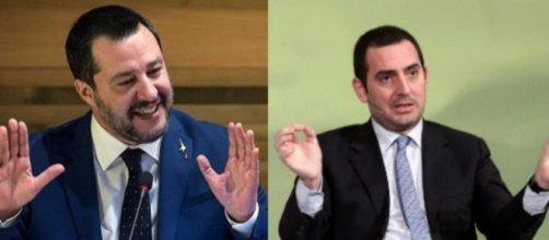 Scontro tra Matteo Salvini e Vincenzo Spadafora su Carola Rackete