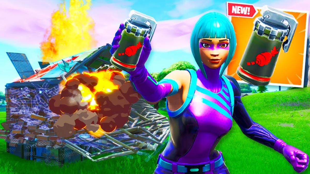 Fortnite Air Strike Deals 1 000 Damage To Players Explosive Thought To Be Overpowered