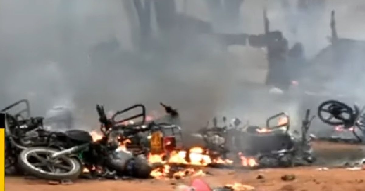 Tanzania Fuel tanker explodes on a busy road and leaves at least 61 dead