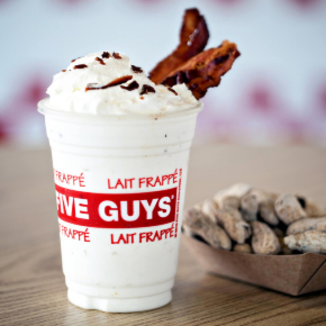 El batido de plátano y bacon de “Five Guys”