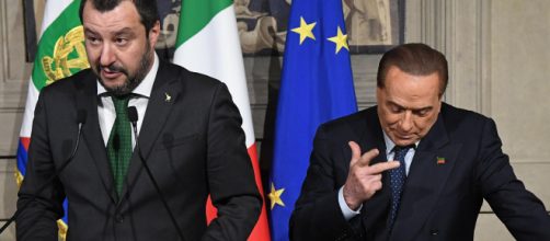 Matteo Salvini cerca l'alleanza con Silvio Berlusconi e Giorgia Meloni