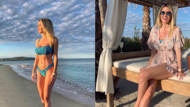 Diletta Leotta a Saint Tropez: bikini tra le nuvole, delirio fan ... - virgilio.it