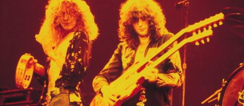 I LED ZEPPELIN durante un concerto