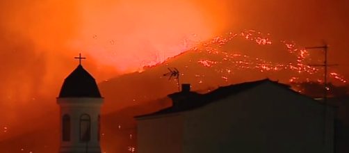 Un nuevo incendio en Gran Canarias que afecta a Tejeda.