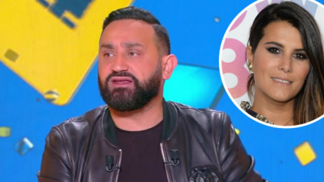 Cyril Hanouna présentant ses excuses à Karine Ferri