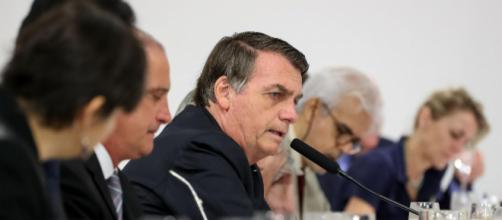 Bolsonaro não fala com imprensa após se reunir com Moro. (Arquivo Blasting News)