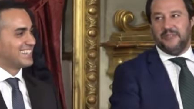 Luigi Di Maio e Matteo Salvini, l'idillio ormai &egrave; finito.