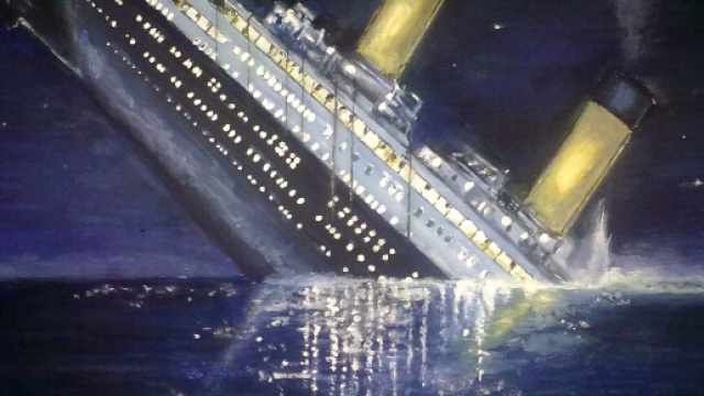 Il Titanic sta subendo i danni del tempo