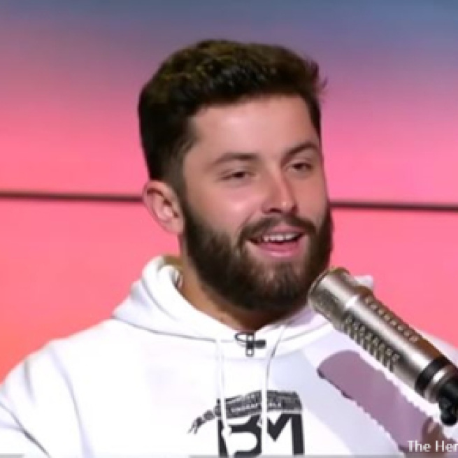 Browns' QB Mayfield retracted on an interview alluding to Giants´Daniel Jones Image credit - The Herd with Colin Cowherd / YouTube