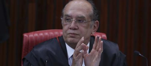 Minstro Gilmar Mendes defende um julgamento justo para Lula. (Arquivo Blasting News)