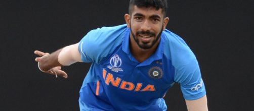 Bumrah in action in a limited over game. His 5 for 7 won India. Photo ( Image credit-starsports/youtube)