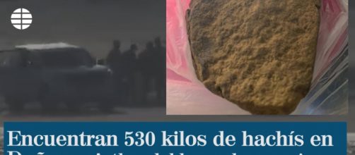 Encuentran 530 kilos de hachís cerca de donde veranea Pedro Sánchez. / EL MUNDO