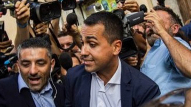 Il capo politico dei 5stelle Luigi Di Maio
