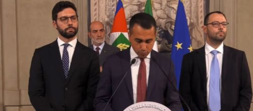 Luigi Di Maio al termine del primo giro di consultazioni