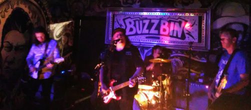 Drivin' N' Cryin' take command at the Buzzbin Concert Club in Canton, Ohio during the Pro Football H.O.F. Weekend.Photo by author Samuel Di Gangi