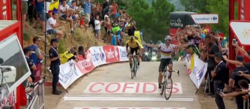 Vuelta Espana: Valverde conquista la settima tappa, bella prova di Aru