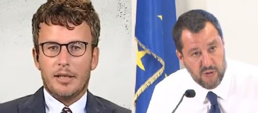 Diego Fusaro prende posizione rispetto alla foto di Salvini confrontata quella di Aldo Moro.