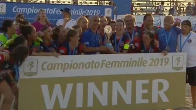 Samb femminile batte Terracina e conquista lo scudetto a Giugliano
