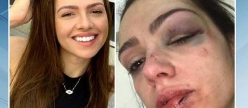 Vendedora sofre agressão em casa noturna (Reprodução/Record TV)