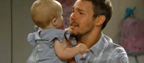 Details about the baby switch emerge every day on 'B&B.' [Image Source: CBS Soaps-YouTube]