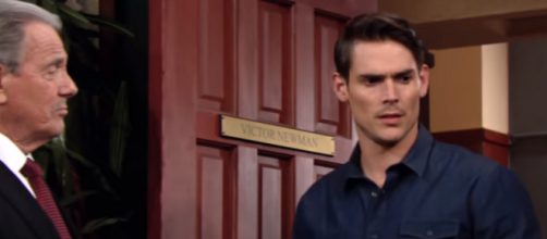 Victor sides with Nick against Adam.(Image Source: Y&R/YouTube.)