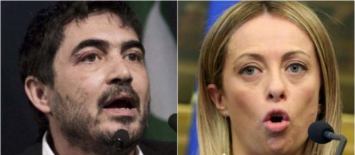 Scambio di accuse tra Nicola Fratoianni e Giorgia Meloni