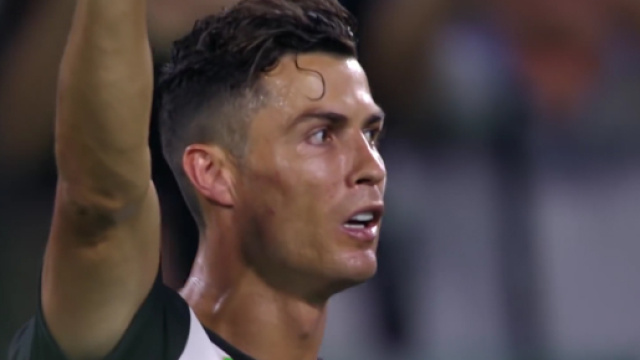 Cristiano Ronaldo, attaccante della Juventus.