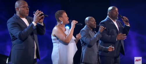 Voices of Service got surprised by America's vote to the "America's Got Talent" finals after their moving performance. [Image source:AGT-YouTube]