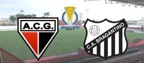 Atlético-GO x Bragantino terá transmissão ao vivo apenas na TV Fechada. (Fotomontagem)
