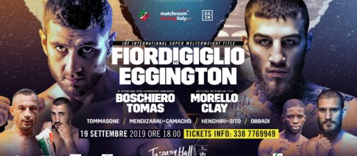 Firenze: Fiordigiglio vs Eggington, giovedì 19 settembre in streaming su DAZN