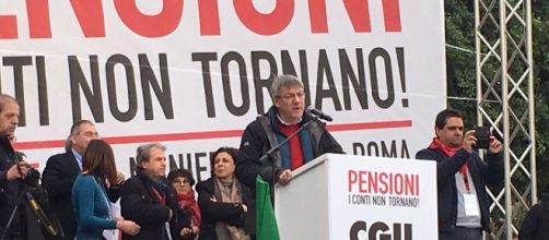 Pensioni, Landini (Cgil): 'Il problema non è Quota 100 ma cambiare legge Fornero'