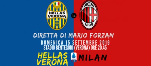 Terza Giornata di Serie A, a Verona l'Hellas ospita il Milan.