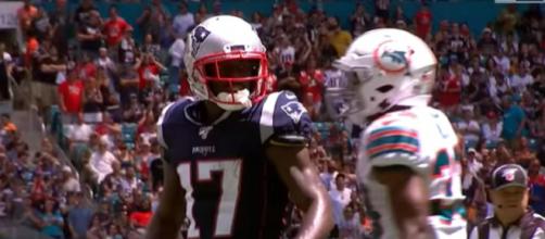 Brown was impressive in his Patriots debut (Image Credit: NFL/YouTube)