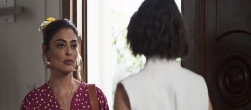 Após perdoar Josiane, Maria da Paz decide humilhá-la. (Reprodução/ TV Globo)