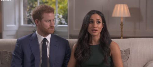 Meghan Markle and Prince Harry’s marriage rumored to be in trouble. [Image Source: BBC/YouTube]