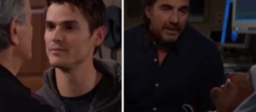 Victor and Ridge have their hands full with Adam and Thomas.(Image Source:CBS-YouTube.)