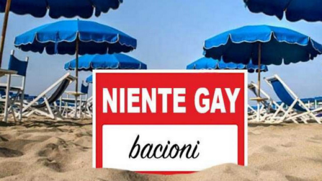 Stabilimento balneare vietato ai gay