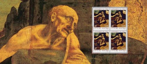 San Girolamo di Leonardo Da Vinci e i francobolli delle Poste Vaticane