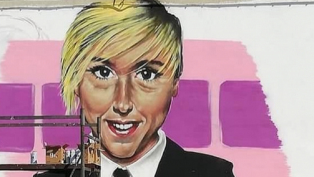 Nadia Toffa, un murale per lei a Taranto