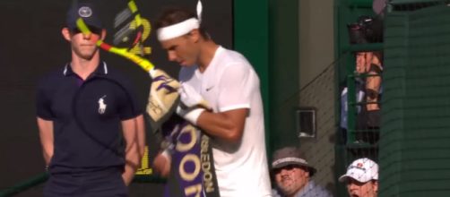 Rafael Nadal will be playing with Federer on Team Europe. [Image Source: Wimbledon/YouTube]