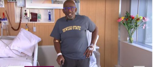 Al Roker of 'Today' prepares to go home after hip surgery while Savannah Guthrie gets pneumonia. [Image source:TODAY/YouTube]