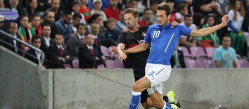 Franco Vazquez con la maglia della Nazionale