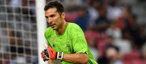 Gianluigi Buffon con la maglia della Juventus