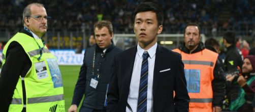 Inter, Steven Zhang con la squadra prima del derby