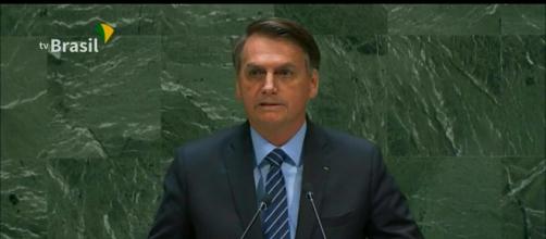 Bolsonaro discursa na ONU. (Arquivo Blasting News)