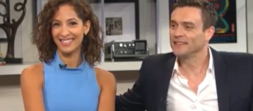 Daniel Goddard and Christel Khalil will be back on 'Y&R.' [Image Source: CBS/YouTube]